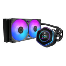 Cooler Master MasterLiquid 240 Atmos II LCD ARGB - Sistema di refrigerazione a liquido per il processore - Dimensioni del radiat